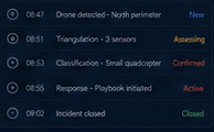 Incident workflow visual
