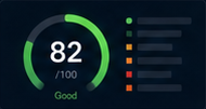 Readiness report score visual